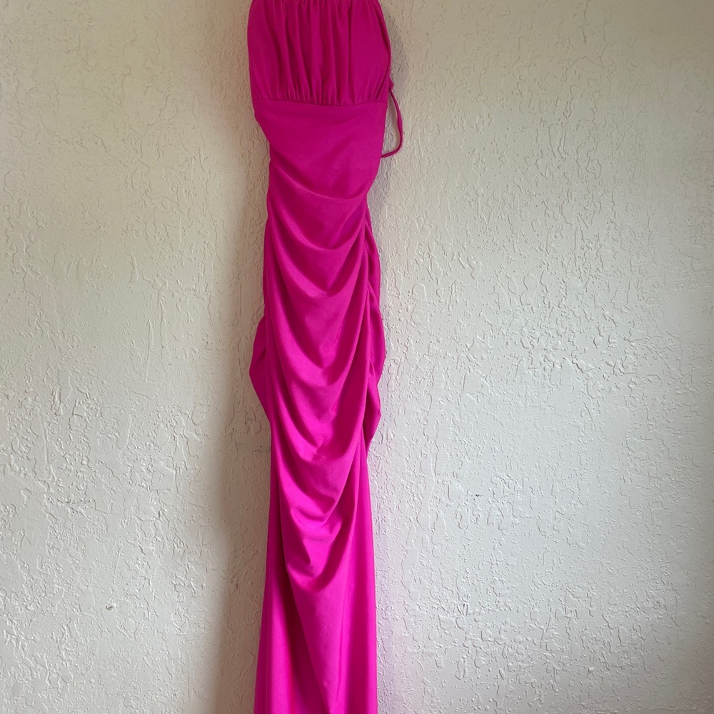 PINK PROM DRESS - Picture 3 of 4